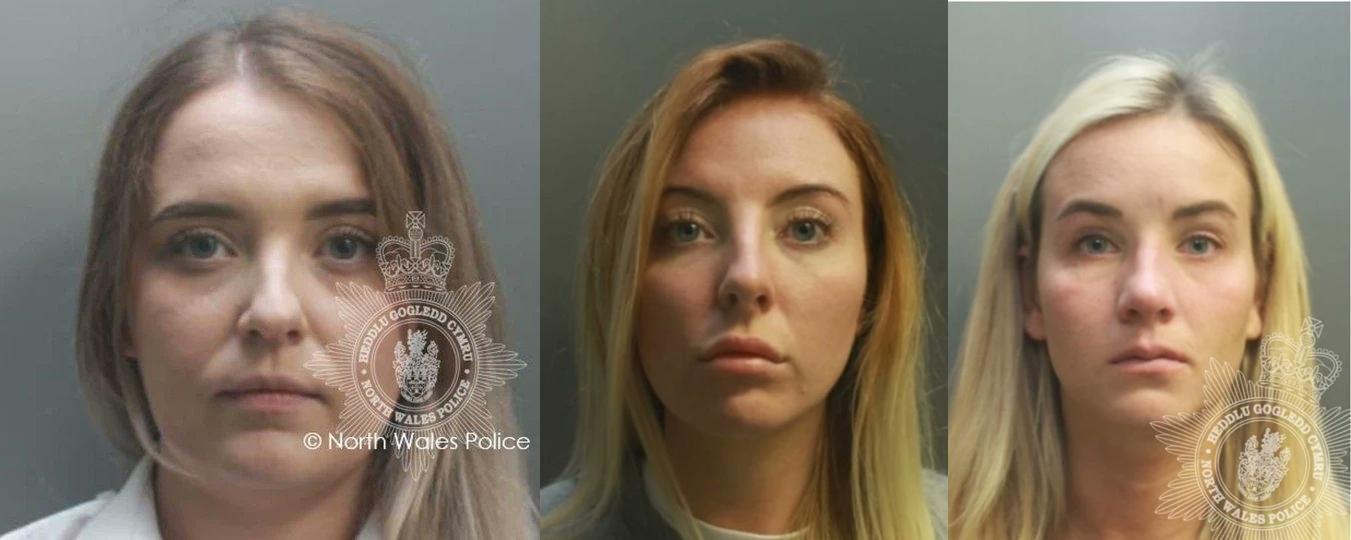 英國伯恩監獄3名女獄警與男囚發生不正當行為遭判入獄。（翻攝推特@TellMediaTime）