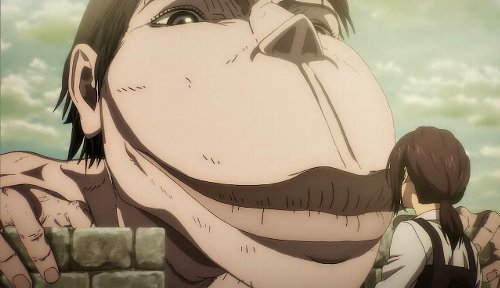 女子被嗆長得像「車力巨人」（圖），怒告網友。（翻攝自推特）