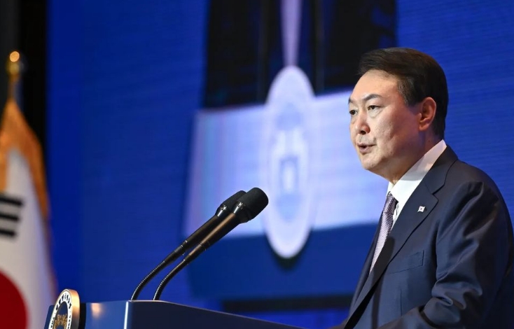 南韓總統尹錫悅再嗆，若北韓再侵犯南韓領土，將考慮中止《平壤共同宣言》。（翻攝尹錫悅IG）