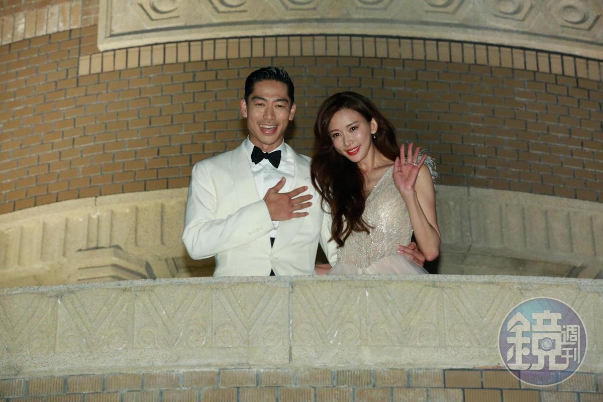 AKIRA與林志玲2019年在台南美術館宴客,許多民眾到場沾喜氣。(本刊資料照)