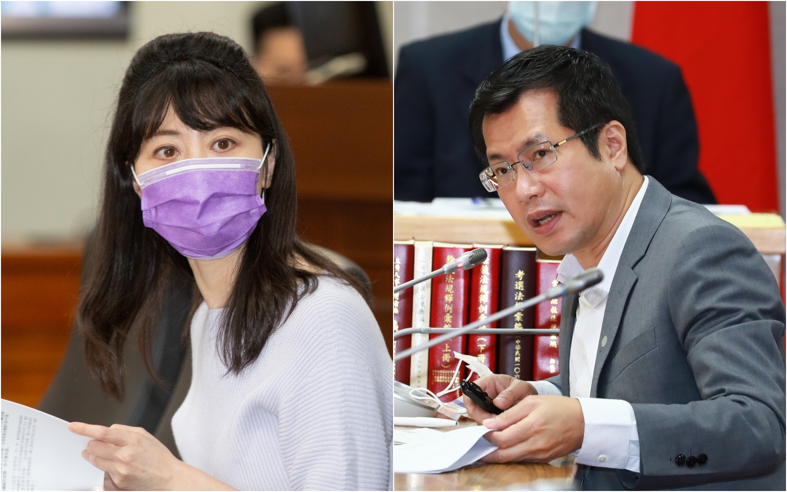 高嘉瑜認為超徵稅收是行政失靈，羅致政反批她身為執政黨立委卻不懂裝懂。（本刊資料照）