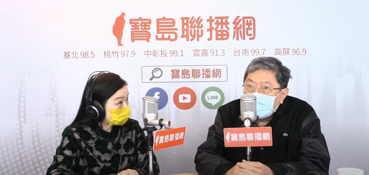 李秉穎表示，現在的變異株大約3到6個月就會被新的取代，這是「未來一直會出現的事情」。（翻攝自寶島聯播網YT頻道）