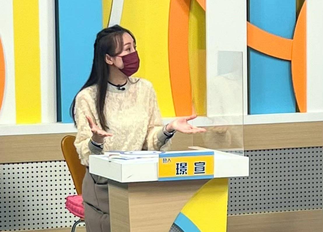 璟宣上節目自曝前夫三年沒付扶養費。（高點提供）