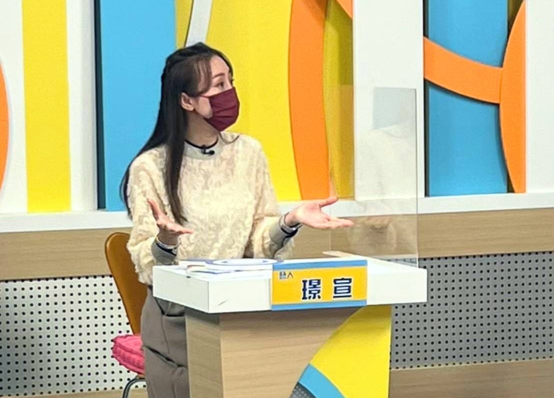 璟宣上節目自曝前夫三年沒付扶養費。（高點提供）