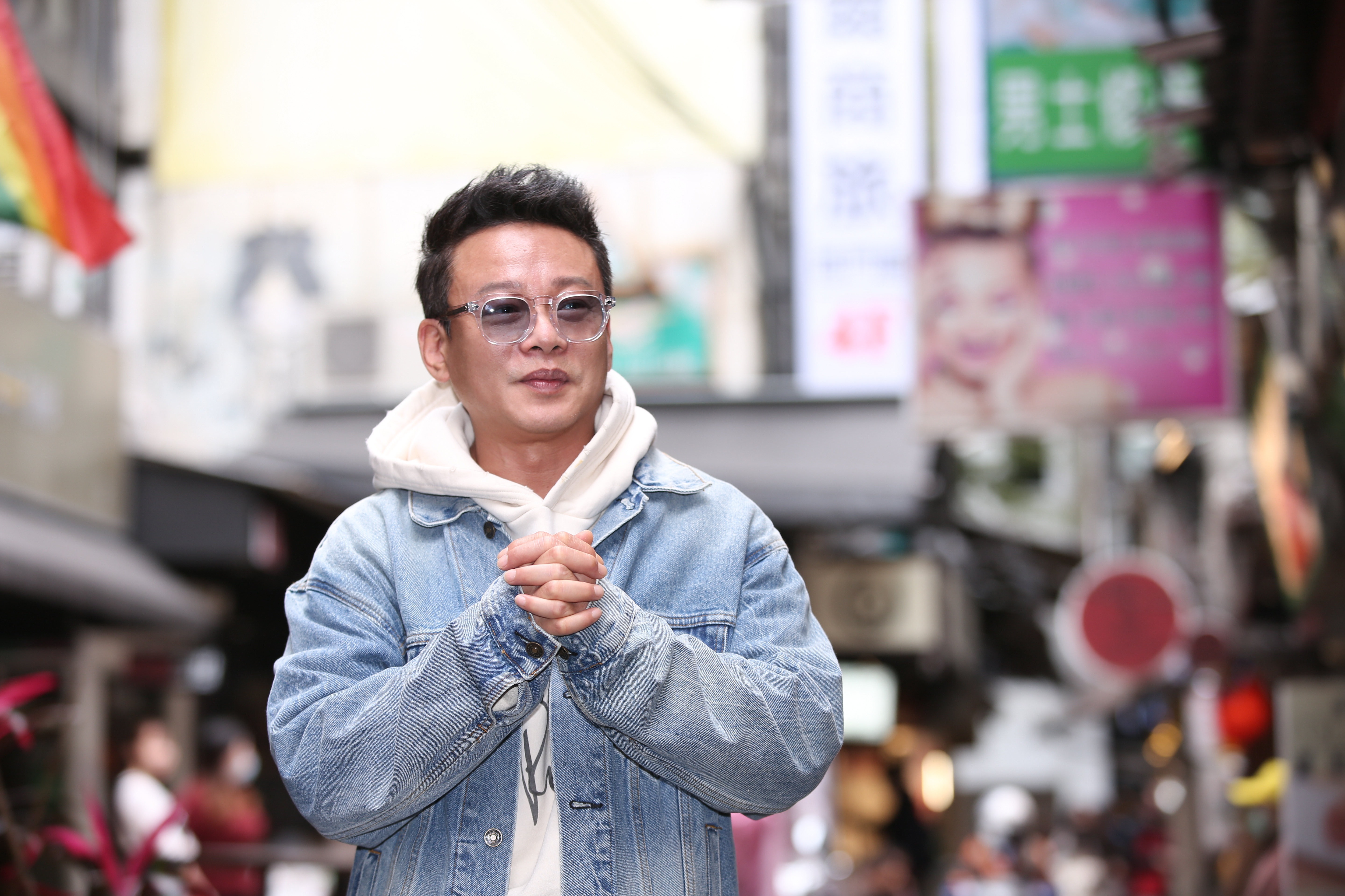 李康生（圖）讚郭雪芙是位好演員，還透露看了對方主演的《華燈初上》。