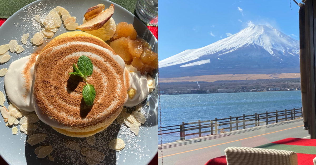坐落於山中湖邊的甜點店「THE PARK」食物美味、風景絕美。