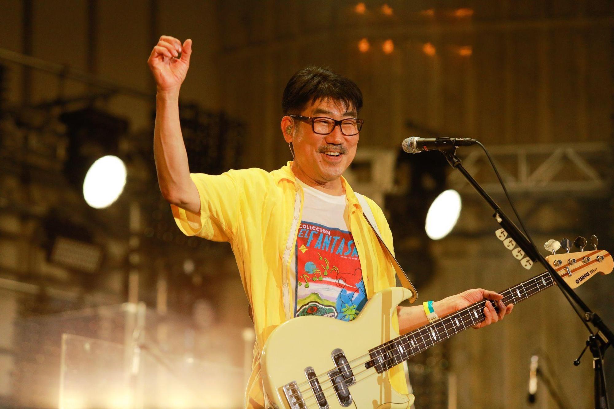 龜田誠治連續4年擔任台灣金音獎評審，下月獲「Zepp Premium」之邀將來台演出。（日比谷音樂祭實行委員會）