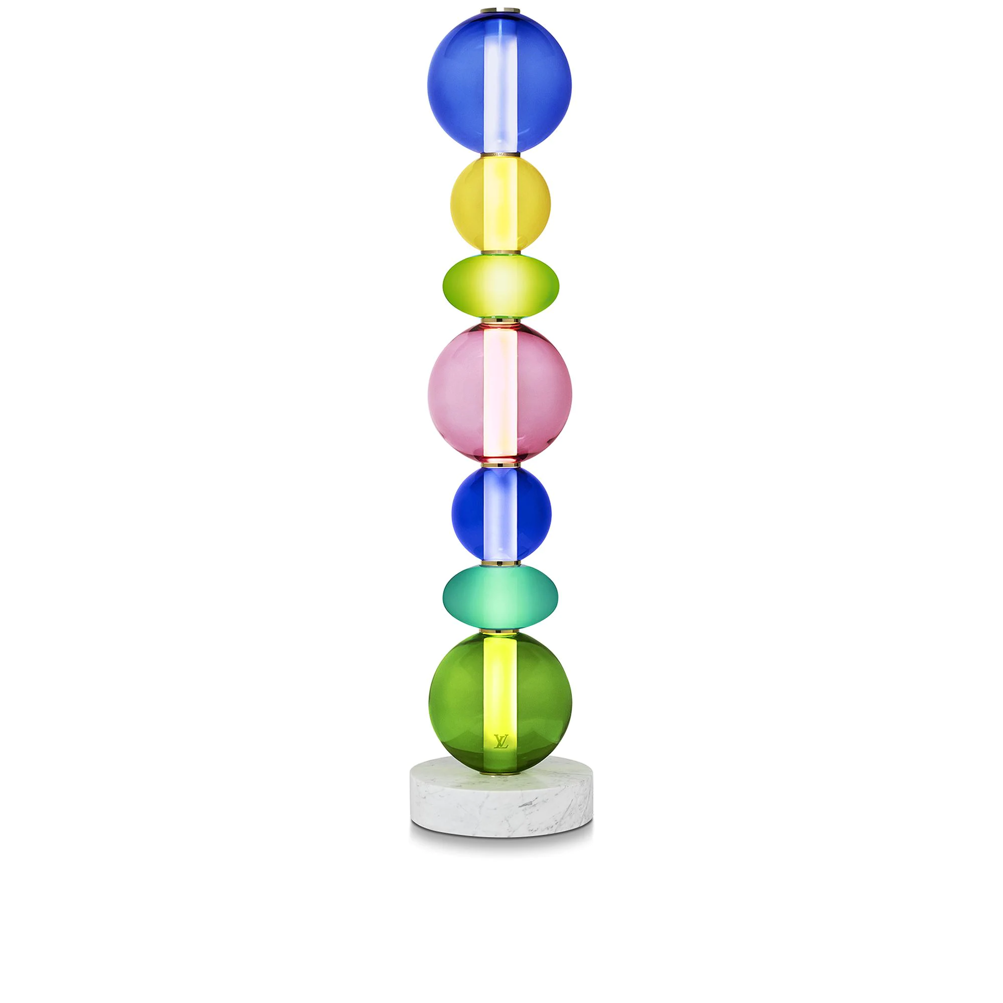 101店首賣Totem Lumineux by Studio LV燈座。NT$1,100,000（路易威登提供）