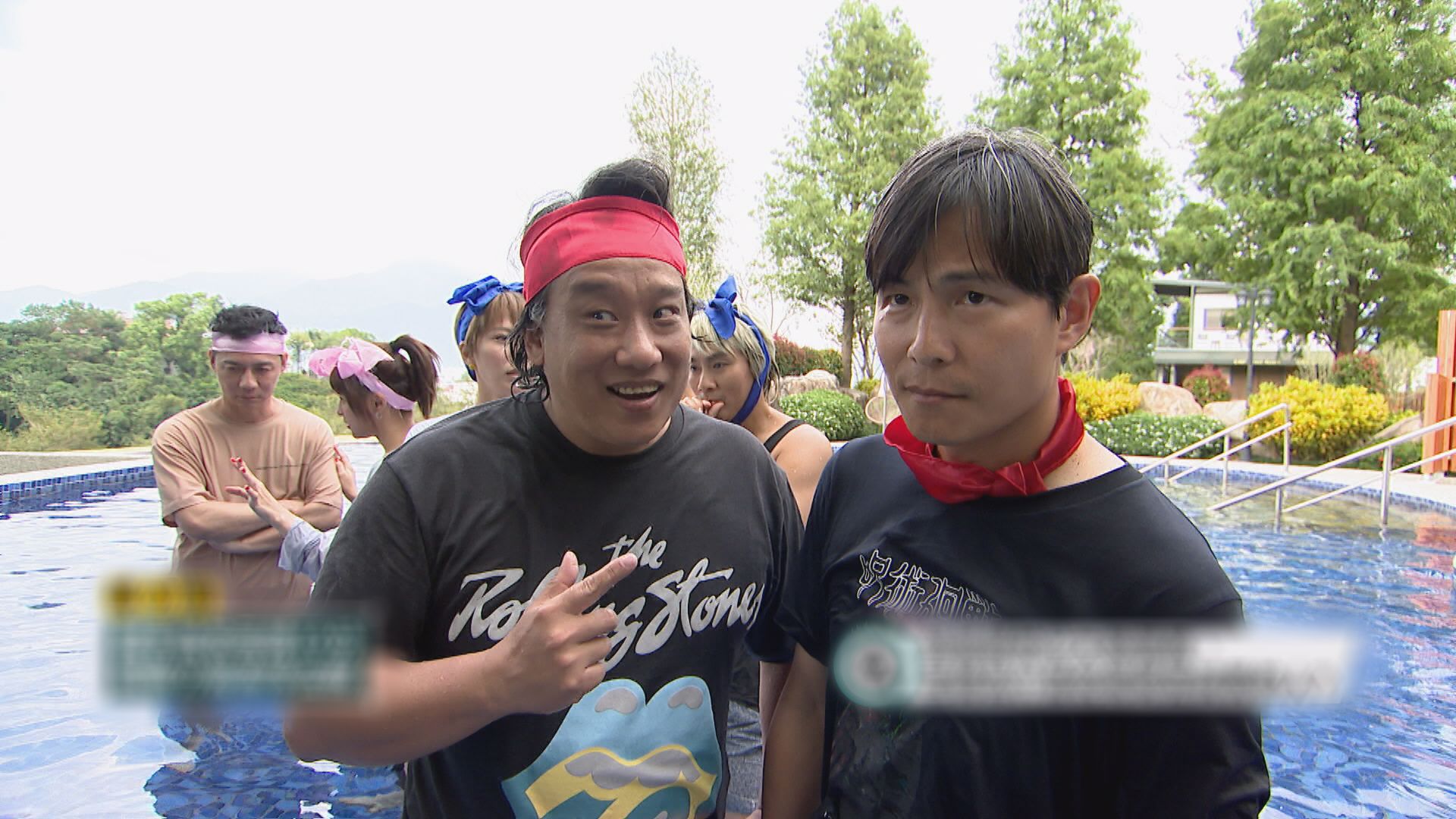 孫協志（右）離婚被阿龐（左）在節目中開玩笑。（中視提供）