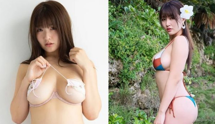 原笹擁有幼教老師、保育員證照，卻轉投身寫真界。（翻攝原笹IG）