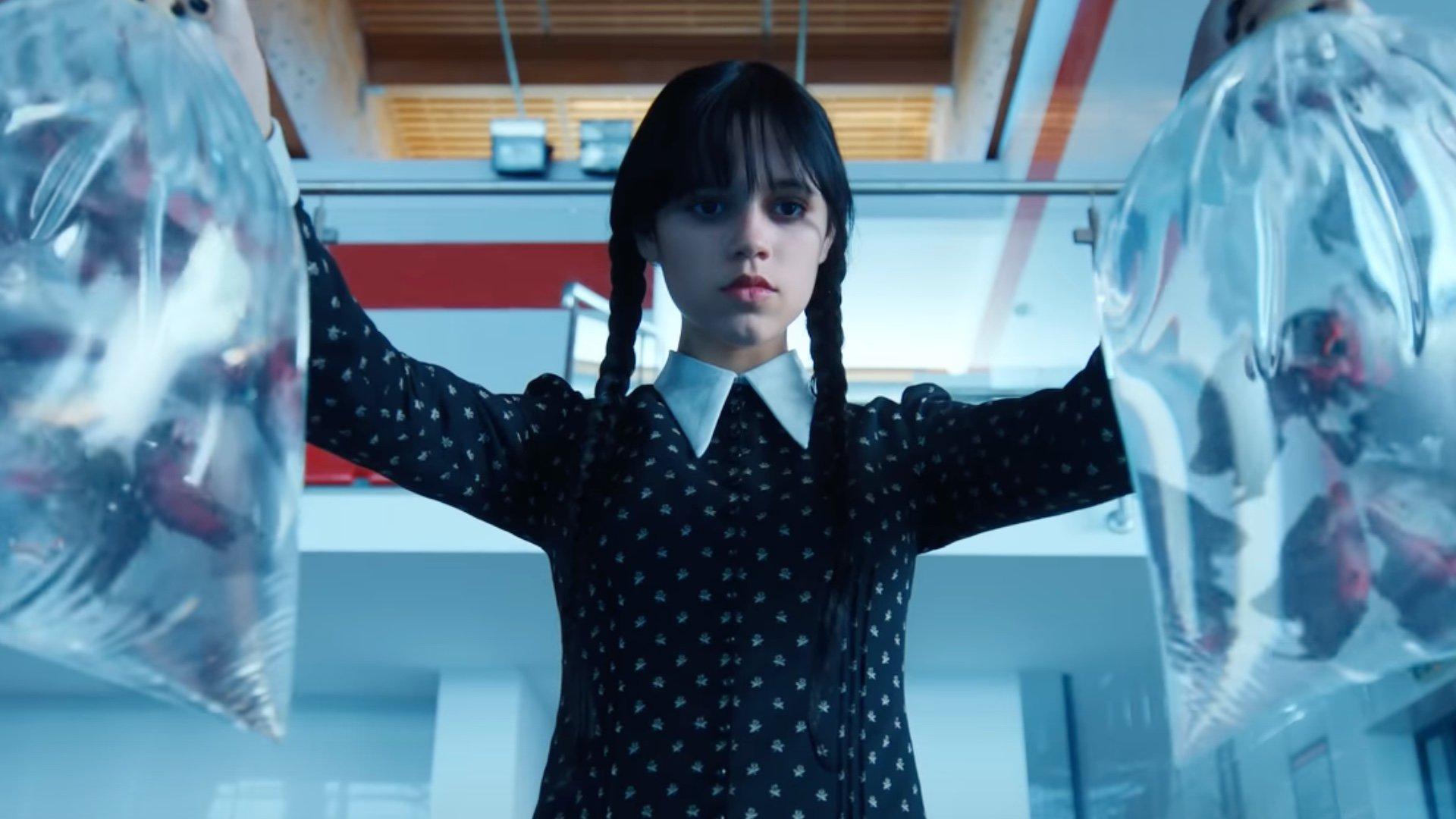 Netflix宣布將續訂《星期三Wednesday》第二季。（Netflix提供）