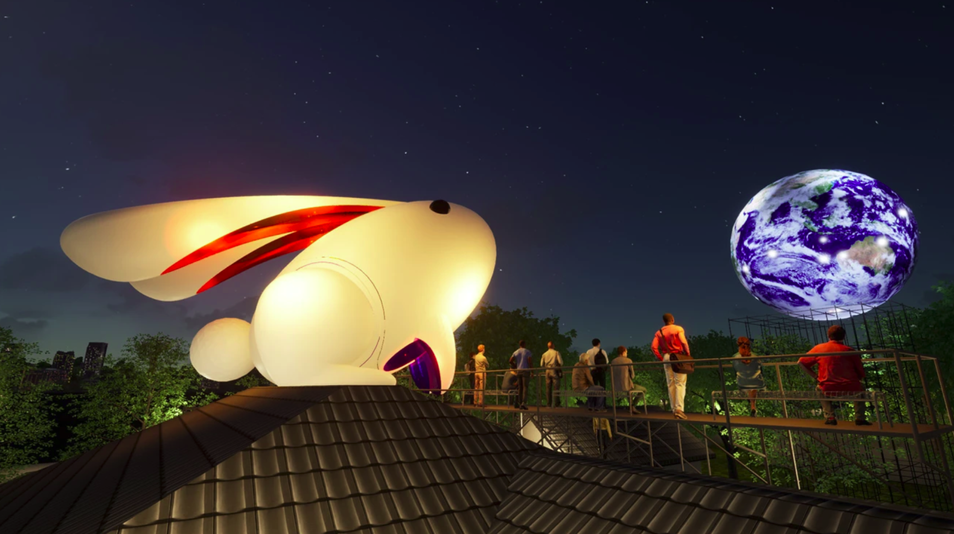 「2023屏東燈節」將於1月13日登場，可愛月兔即將現身勝利星村。