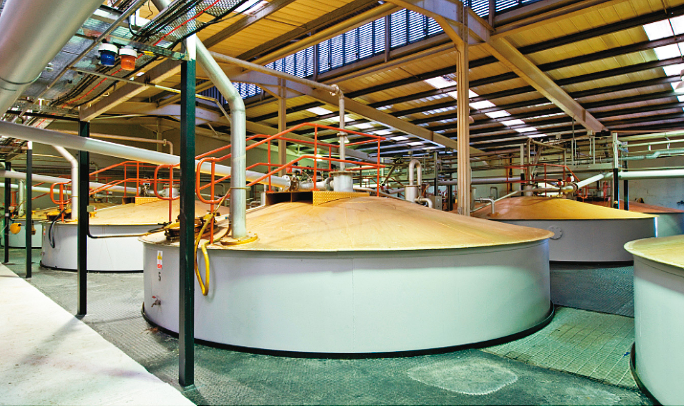 巨獸級的North British酒廠一角。（取材自官網）