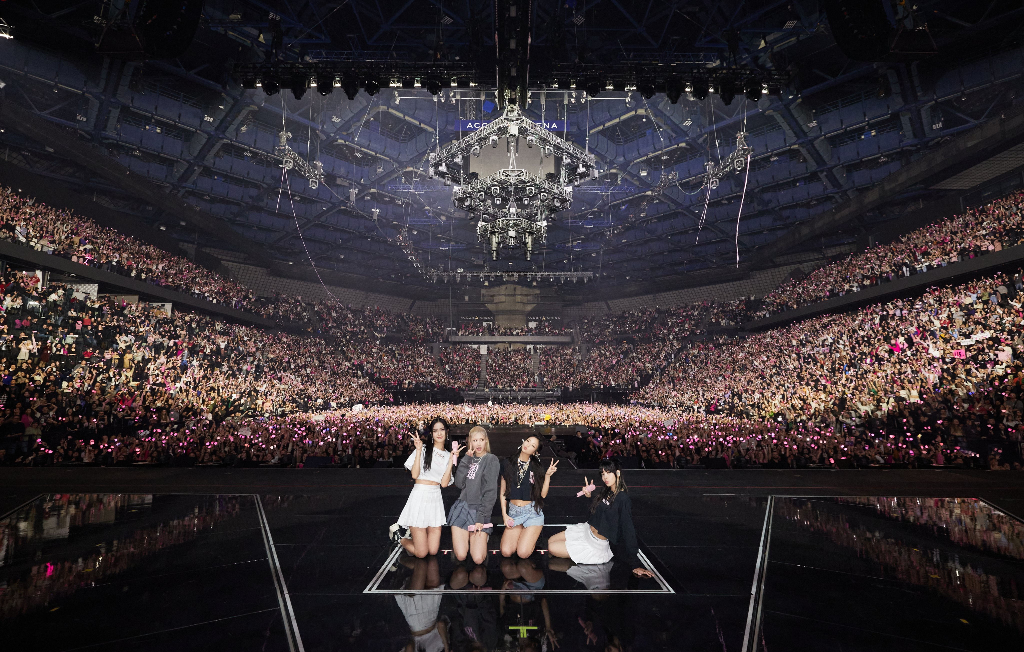  BLACKPINK世界巡演在歐美各地開跑中。（翻攝自BLACKPINK Twitter）