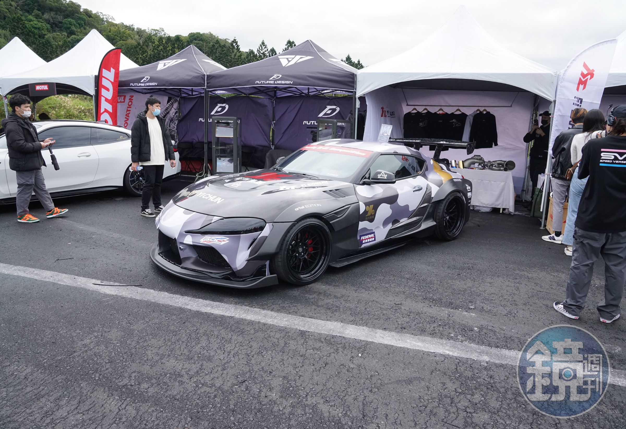 ZACOE Performance 的「狂惡陸鯊」碳纖維寬體 Supra在年初發表之際就受到全球車迷矚目,此次更收到 Fi 排氣的邀請於首屆 EMC Fest 聯合展出。