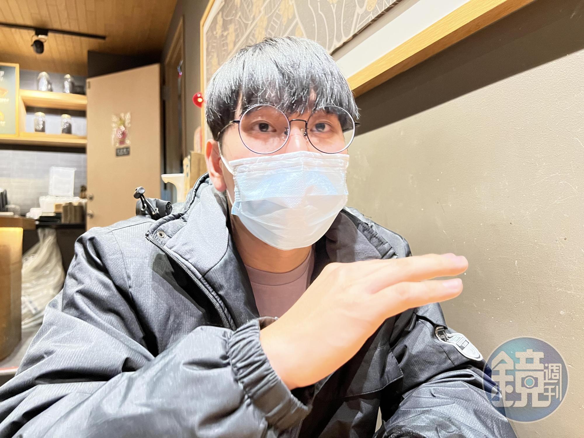 宋晉賢接受本刊專訪談婚姻危機。