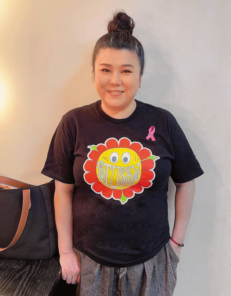 林美秀因電影《大囍臨門》與小14歲的攝影師張熙明合作而閃婚。（翻攝自林美秀臉書）