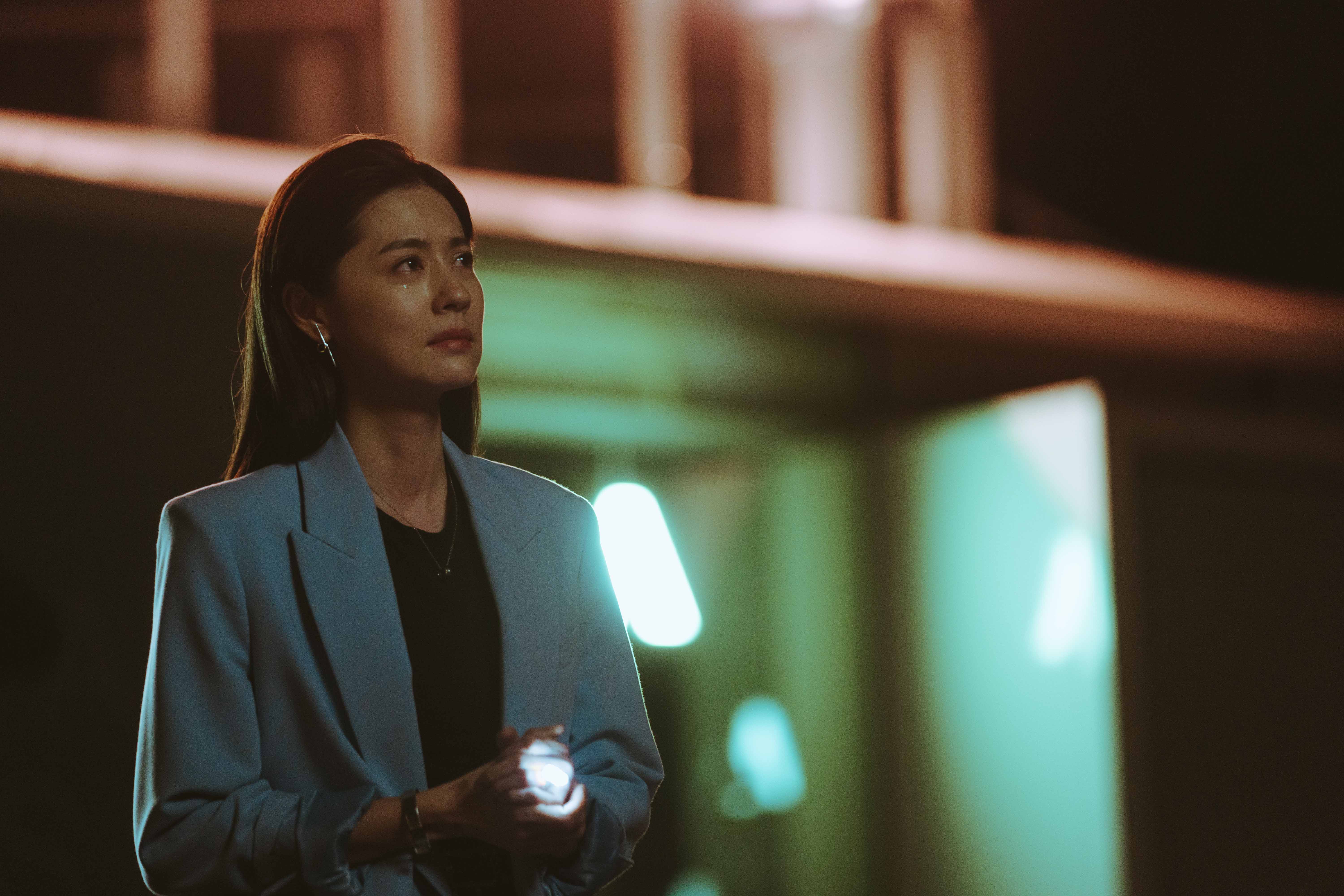 林予晞在《沙之書》中直到欲望潰堤，才發現心裡的惡魔已經如此壯大。（公視提供）