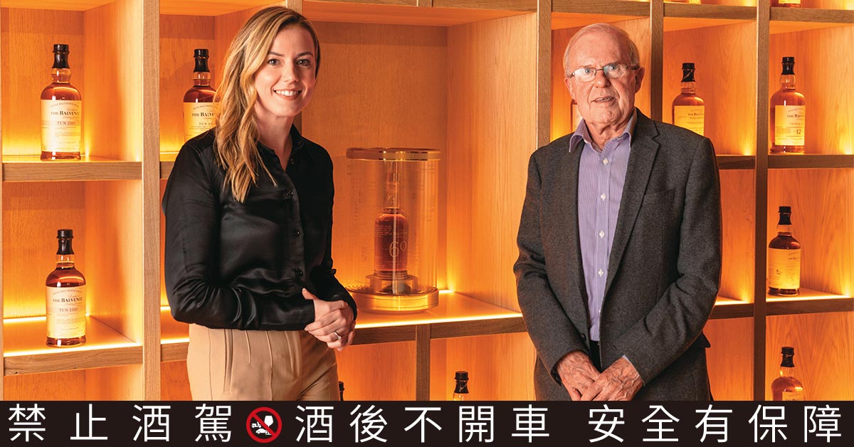 大衛·史都華60年的一心專注，造就百富威士忌之藝，而他的「過桶工藝」創見也帶動了威士忌產業的風味浪潮。
