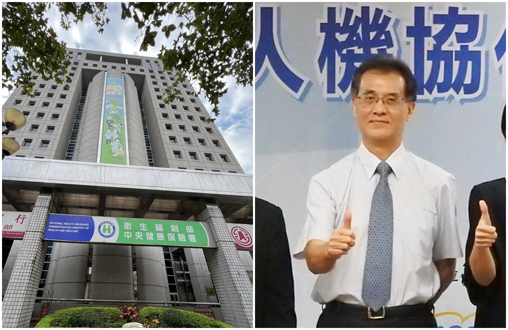 衛福部中央健康保險署前主祕葉逢明（右圖，翻攝自國科會官網）和2名員工疑似外洩民眾個資。