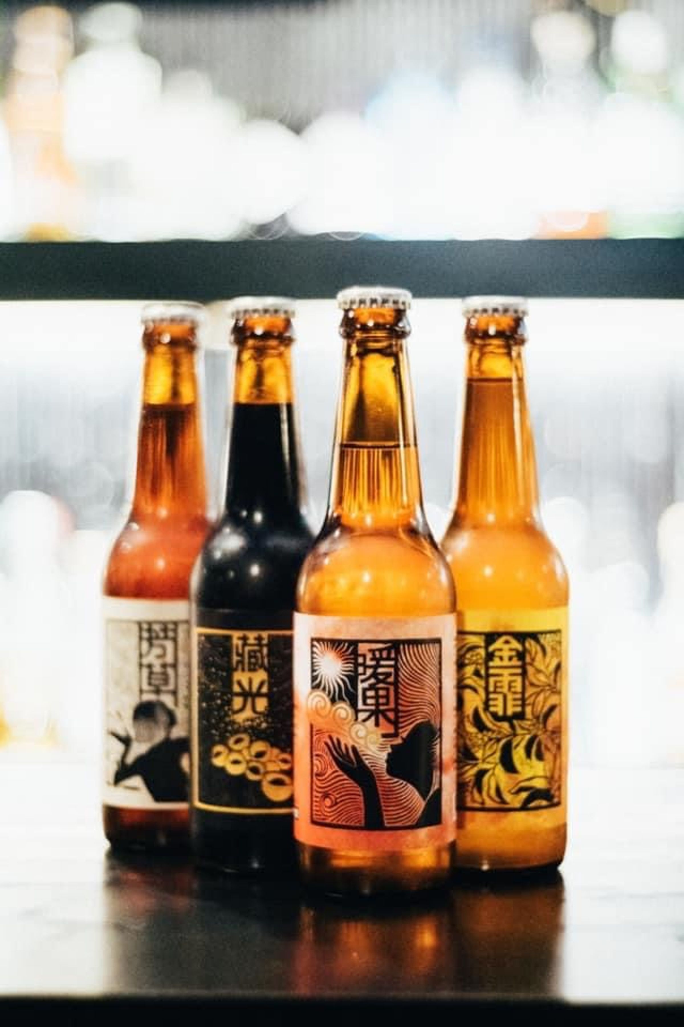 在地精釀「台風造酒」參與大人味年貨市集。（府城生活餐酒尾牙祭提供）