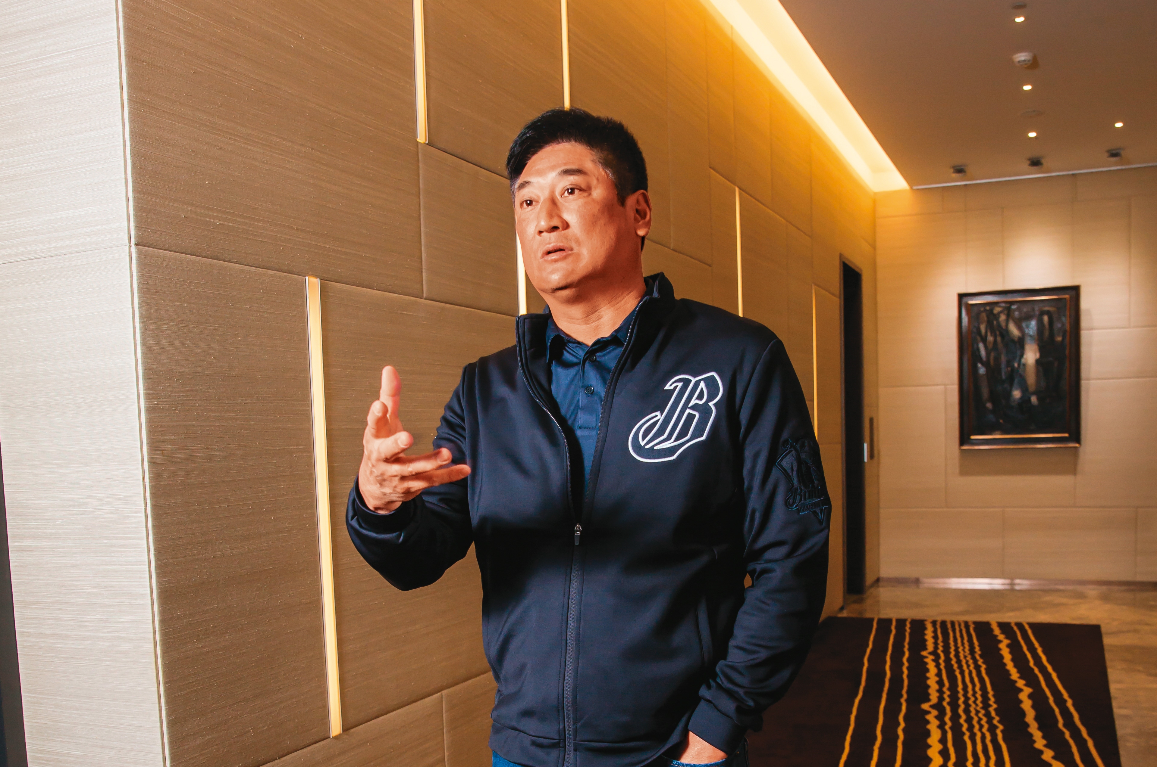 辜仲諒看好未來亞洲職棒商機，認為台灣棒球不輸台積電。