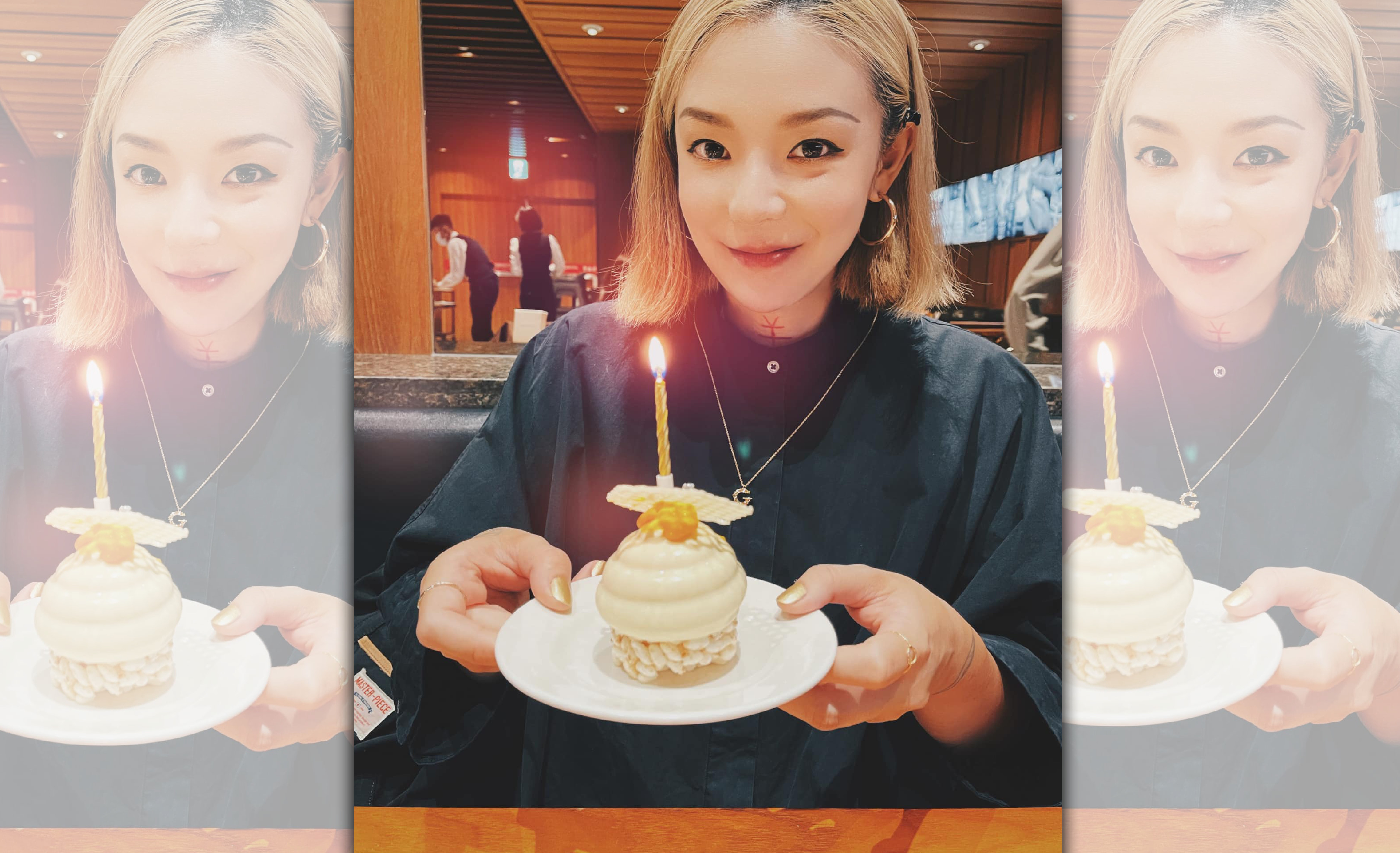 歐陽靖帶著母親、小孩移居到台南生活。（翻攝自歐陽靖臉書）