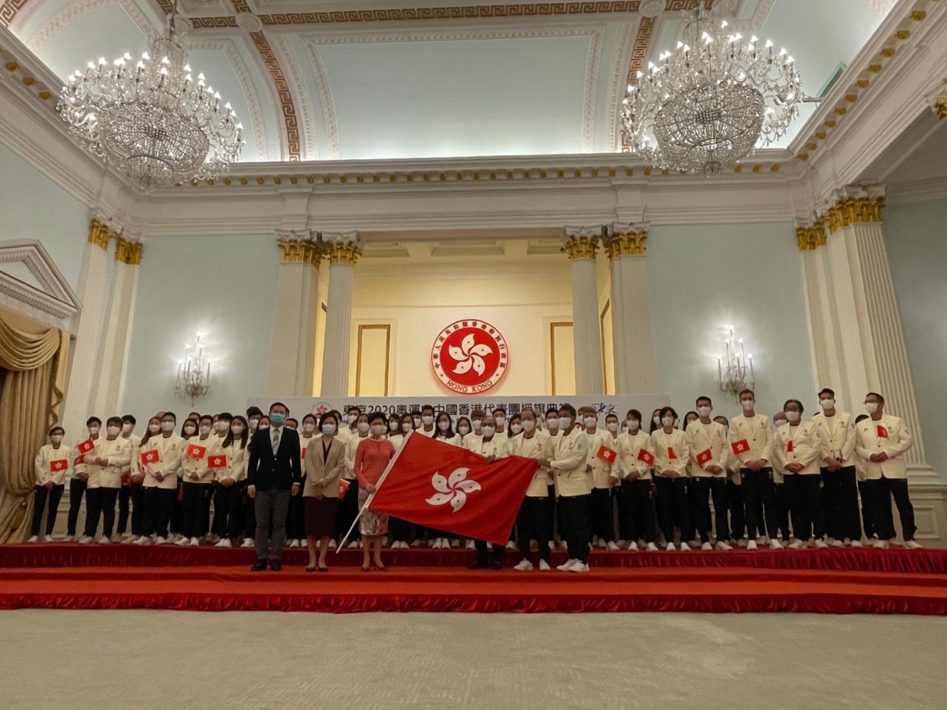 港協暨奥委會近日向轄下體育總會發出指引，要求總會冠名「中國香港」。（翻攝自港協暨奥委會官網）