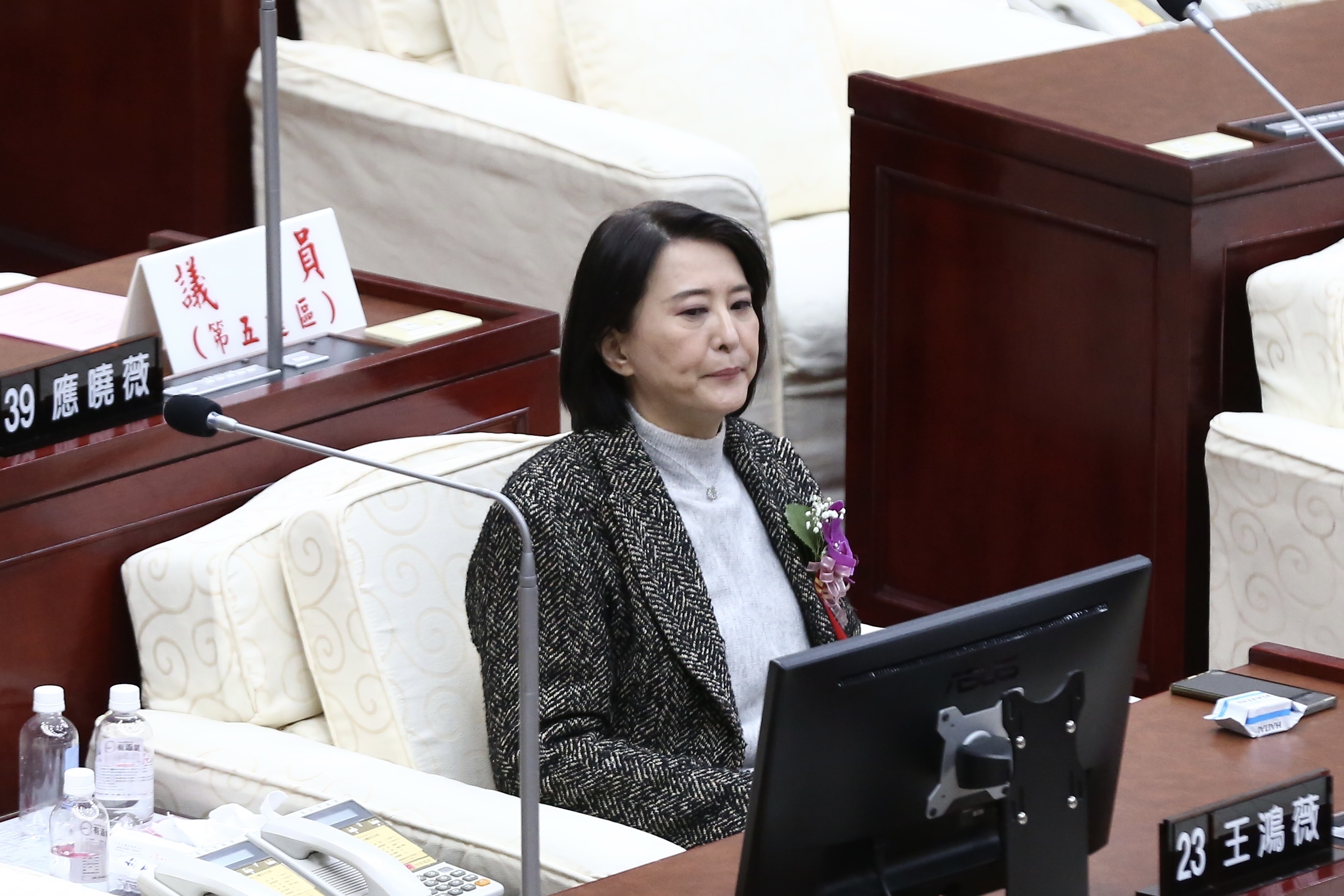 王鴻薇連續兩個月參選，引發連續領補助款的爭議，綠委研擬提案修法。（本刊資料照）