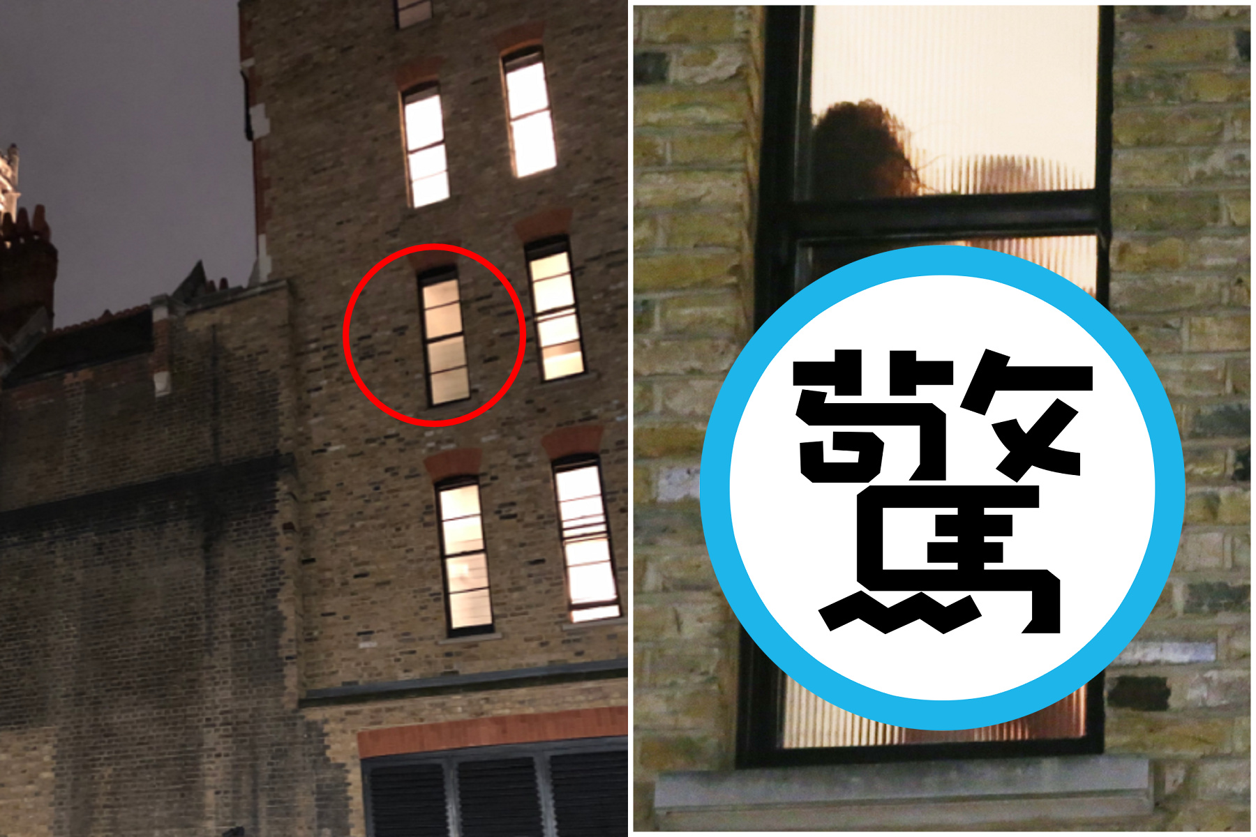 攝影師拍女明星聚餐,意外直擊男女貼窗活春宮45分鐘「姿勢變幻無窮」。(翻自《太陽報》)