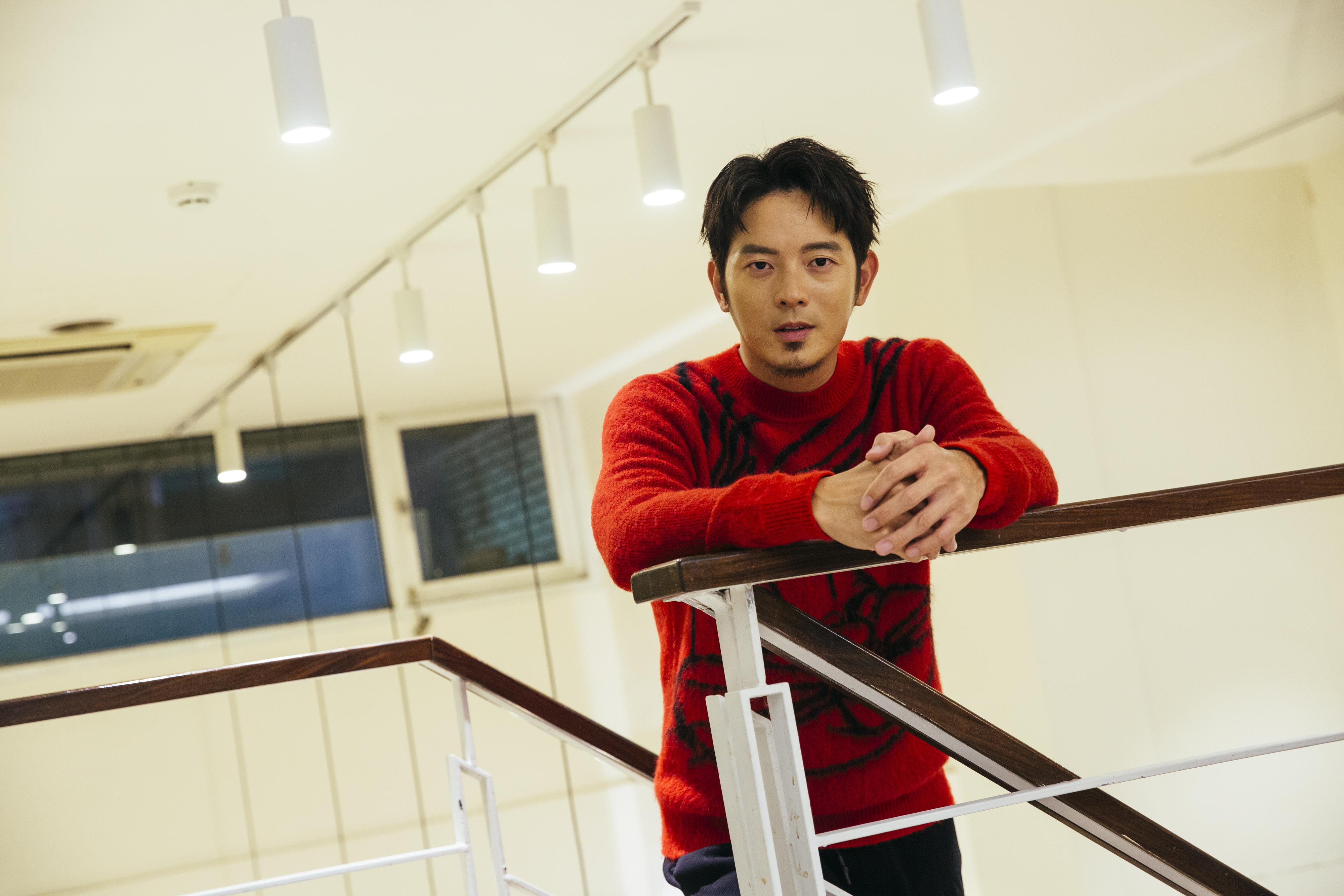 宥勝回憶參與南極探險隊的點滴，自嘲像個屁孩。