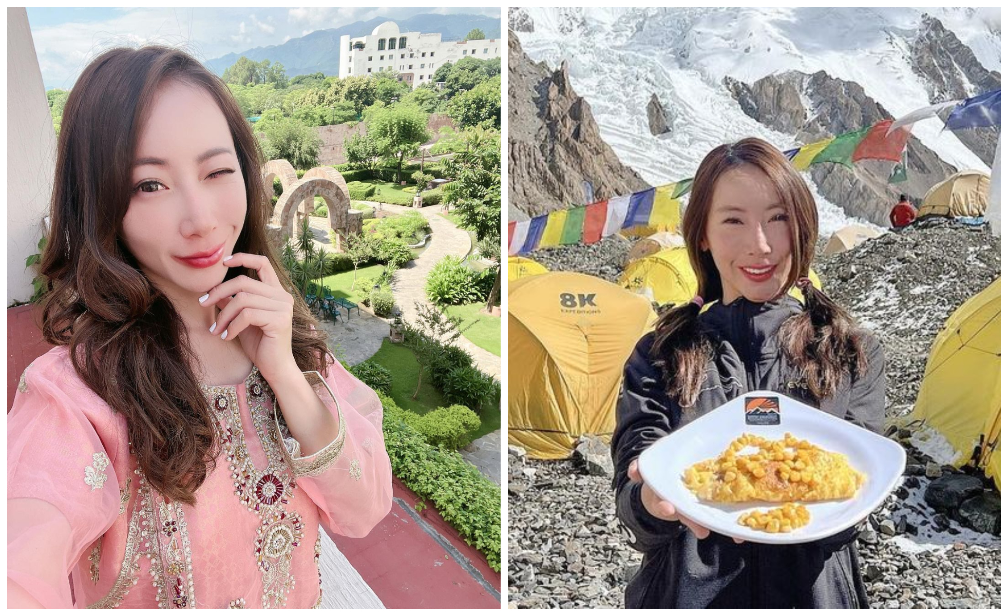 曾格爾的攀登紀錄遭到各界質疑。（翻攝曾格爾IG）