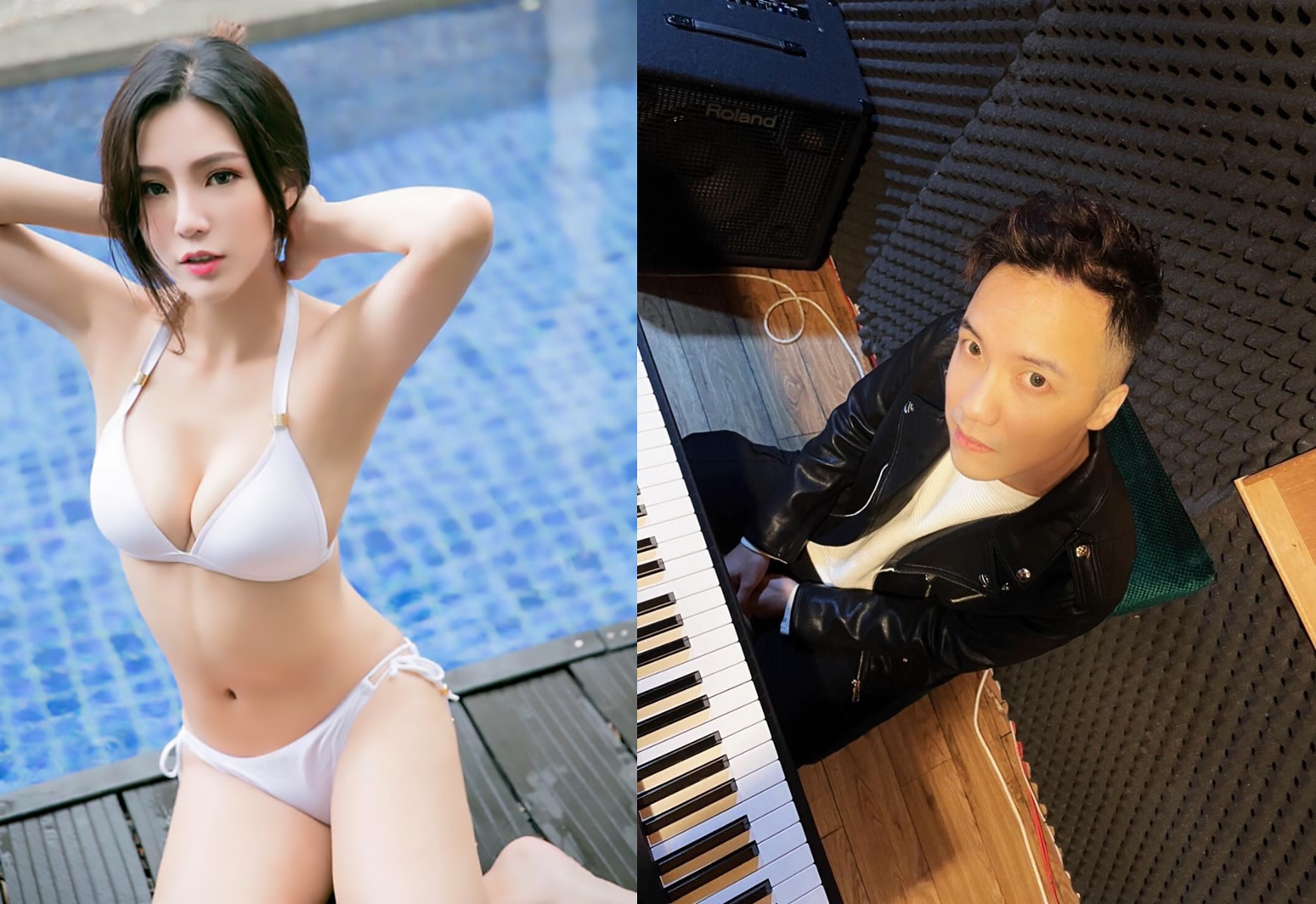 圤智雨與工業凱C的「新戀情」，遭工業凱C轟是設局「企圖利用輿論壓力使之同意交往及合作提議。」（翻攝臉書）