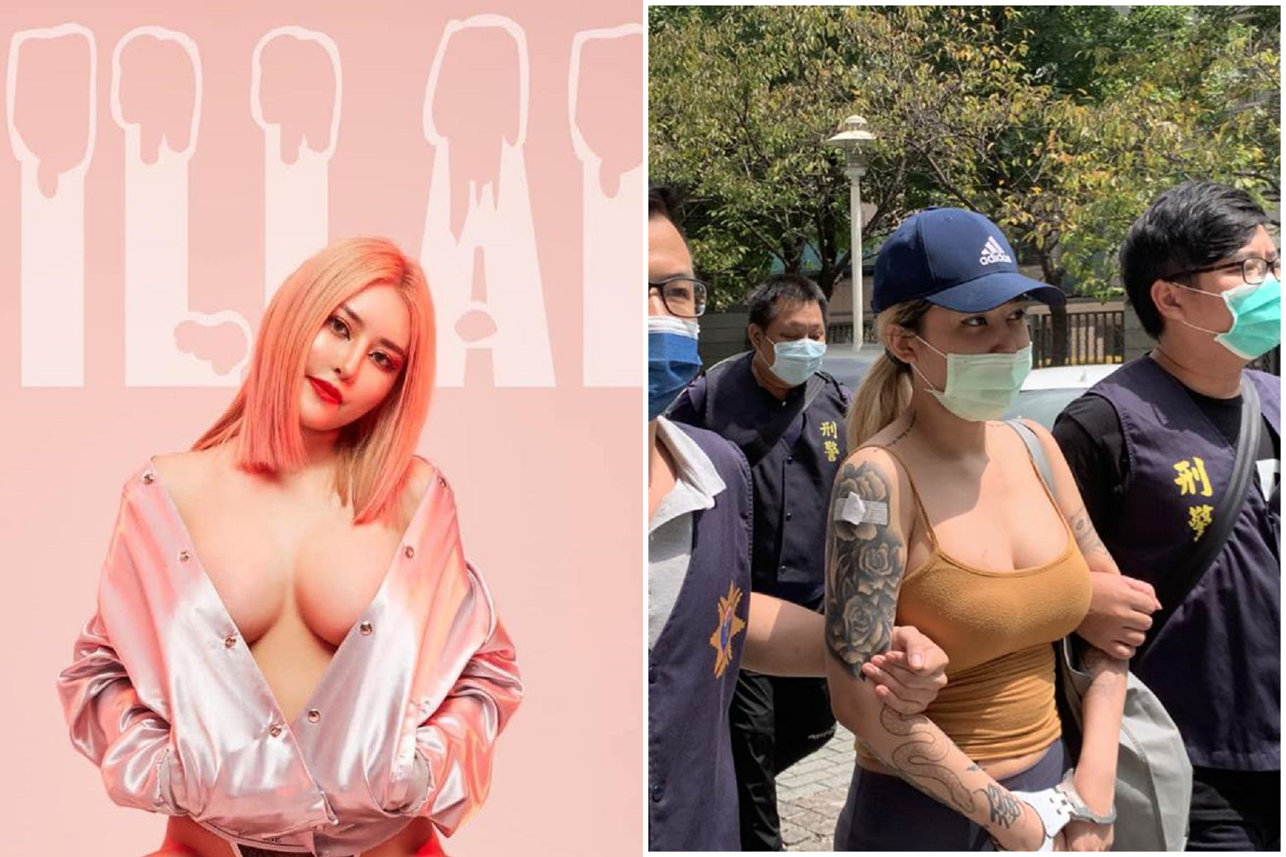 「E奶網紅潘緣」台美跨境運毒遭通緝，驚傳潛逃加拿大猝逝。（本刊資料照）