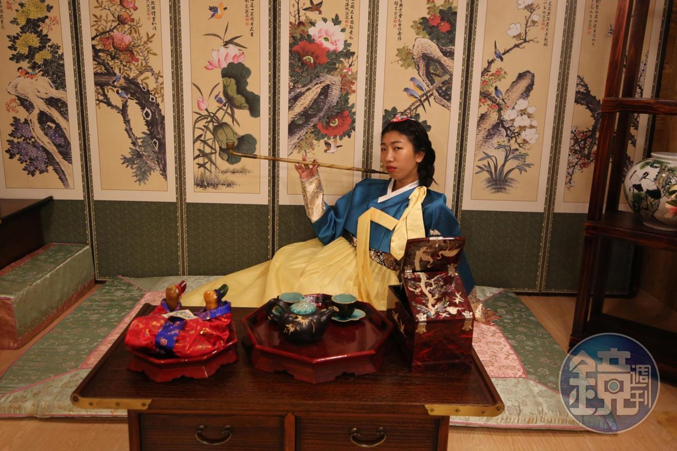 家屋裡還有場景讓人過足古裝韓劇乾癮。