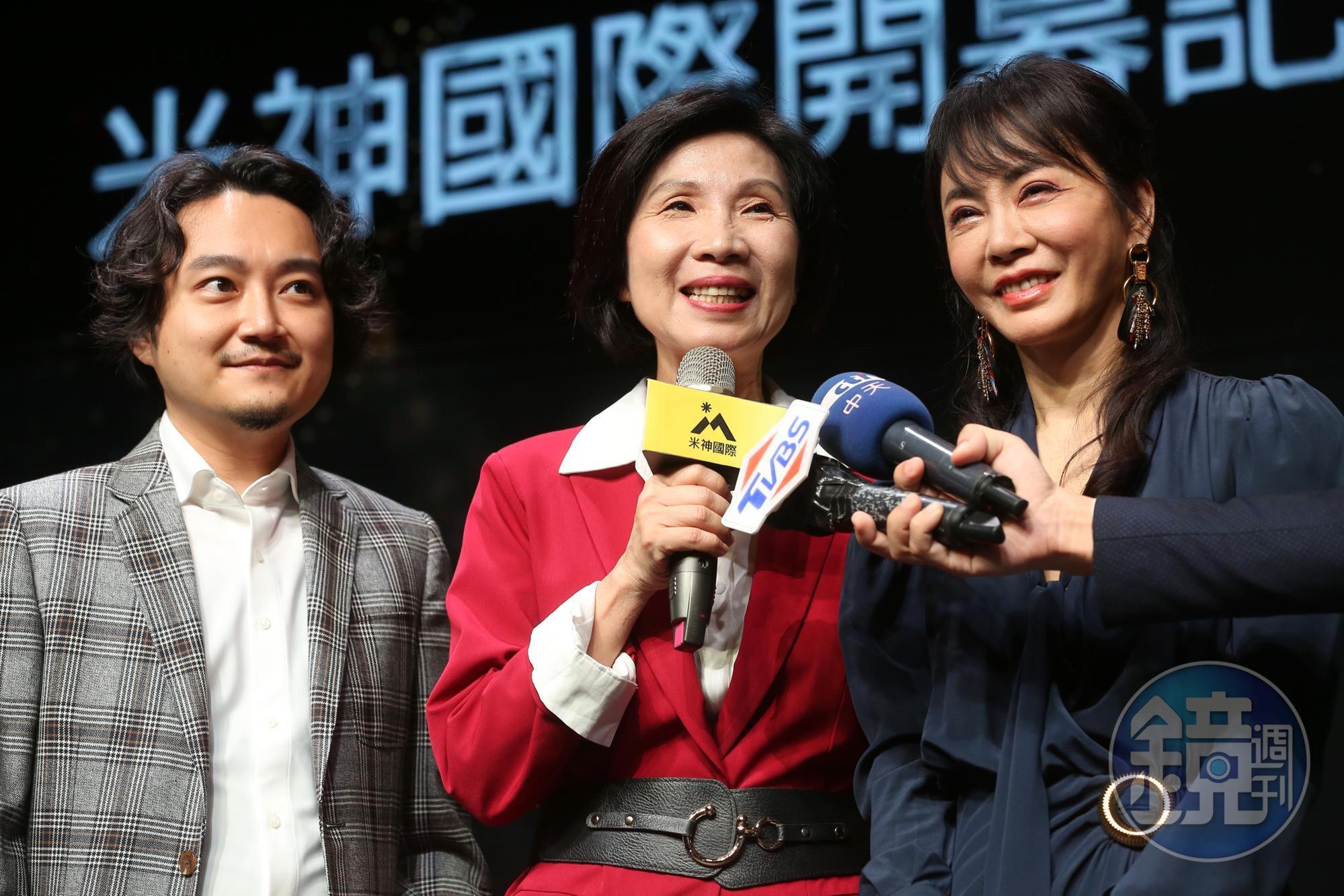 井琪宣布聯手柴智屏攻戲劇,遠傳初步規畫拍攝15部片。