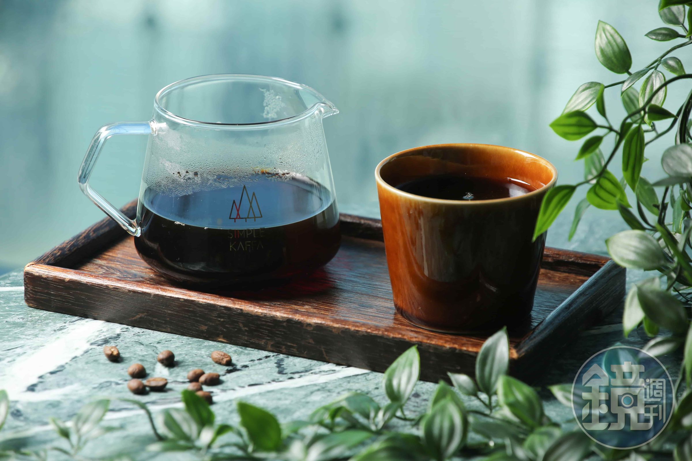 「天空綜合」配方豆的層次豐富，口感猶如清茶般輕盈。（350元／壺）