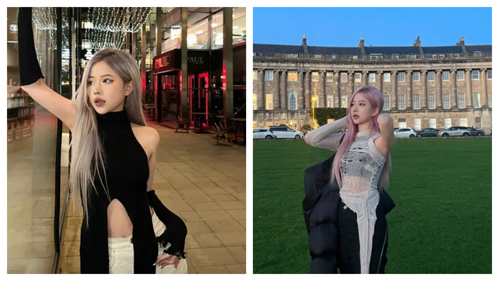 中國網美「吧唧小貓」遭富少爆料，事後她發文回應。（翻攝自吧唧小貓抖音、小紅書）