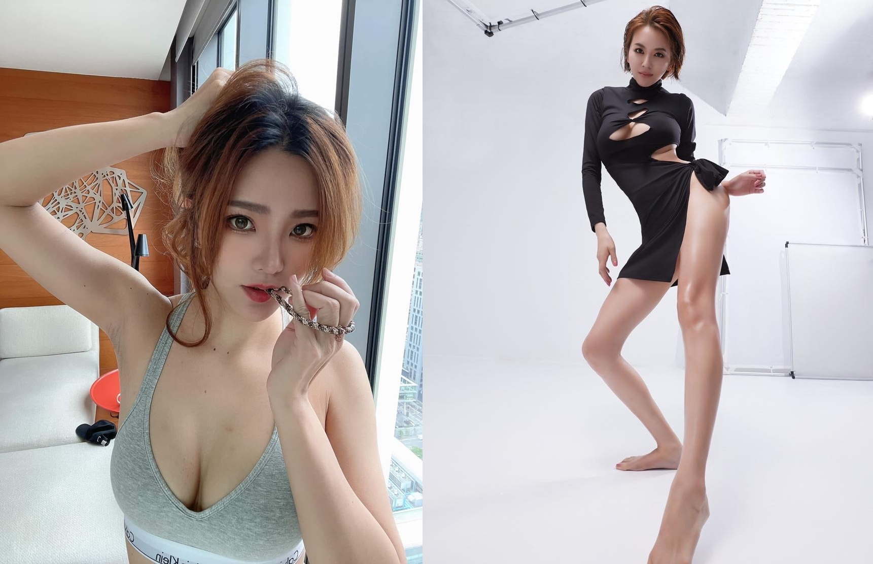 D奶網紅工業凱C、李妍瑾都跟圤智雨交往過。（翻攝臉書）