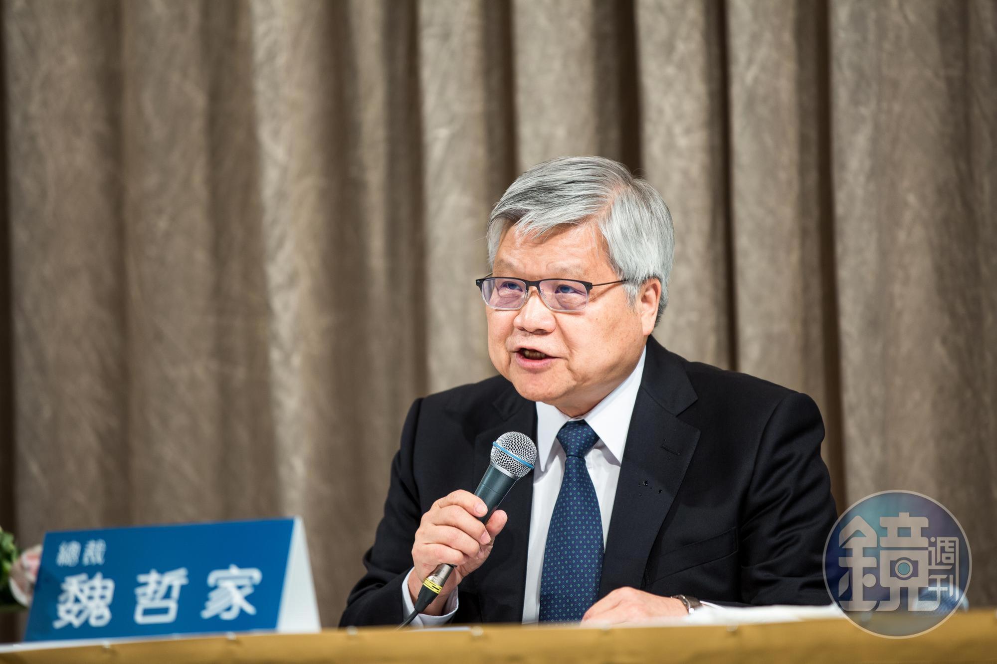 魏哲家指出,台積電今年營收微幅成長。(本刊資料照)