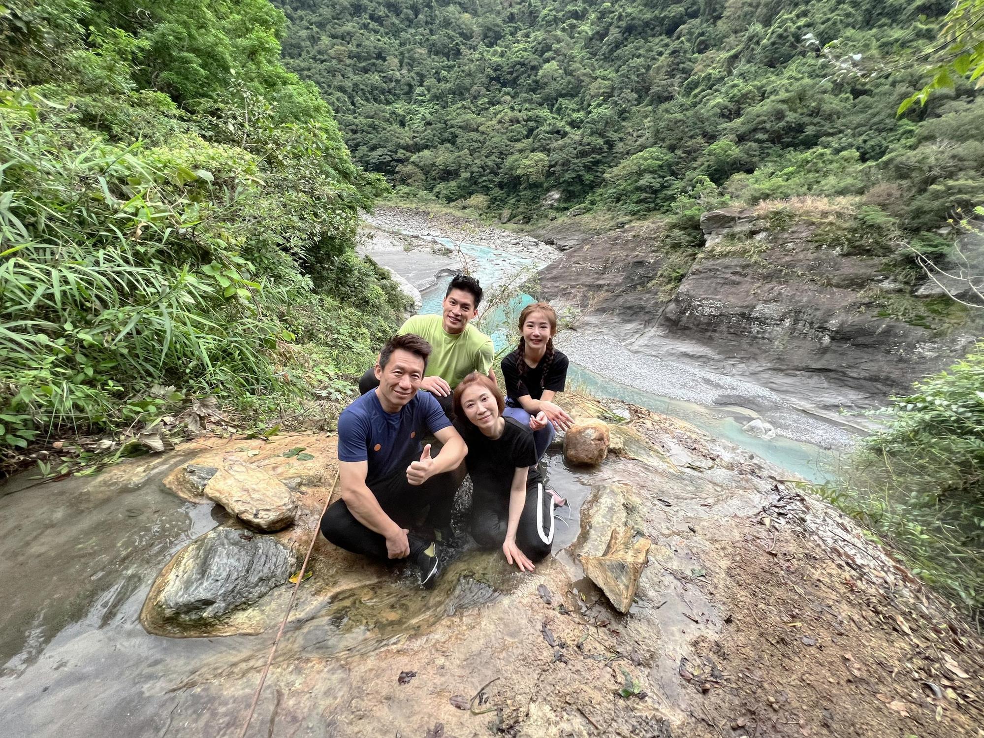 李翊君錄影挑戰極限感到驕傲。(東森提供)