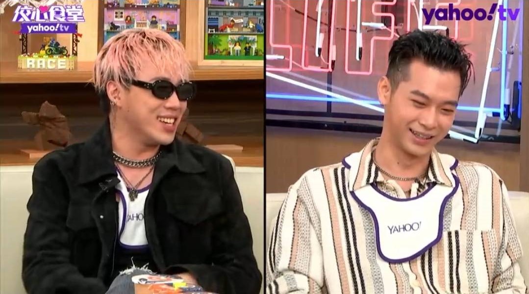 ØZI不時加入吐槽高爾宣的行列。（Yahoo TV《佼心食堂》提供）