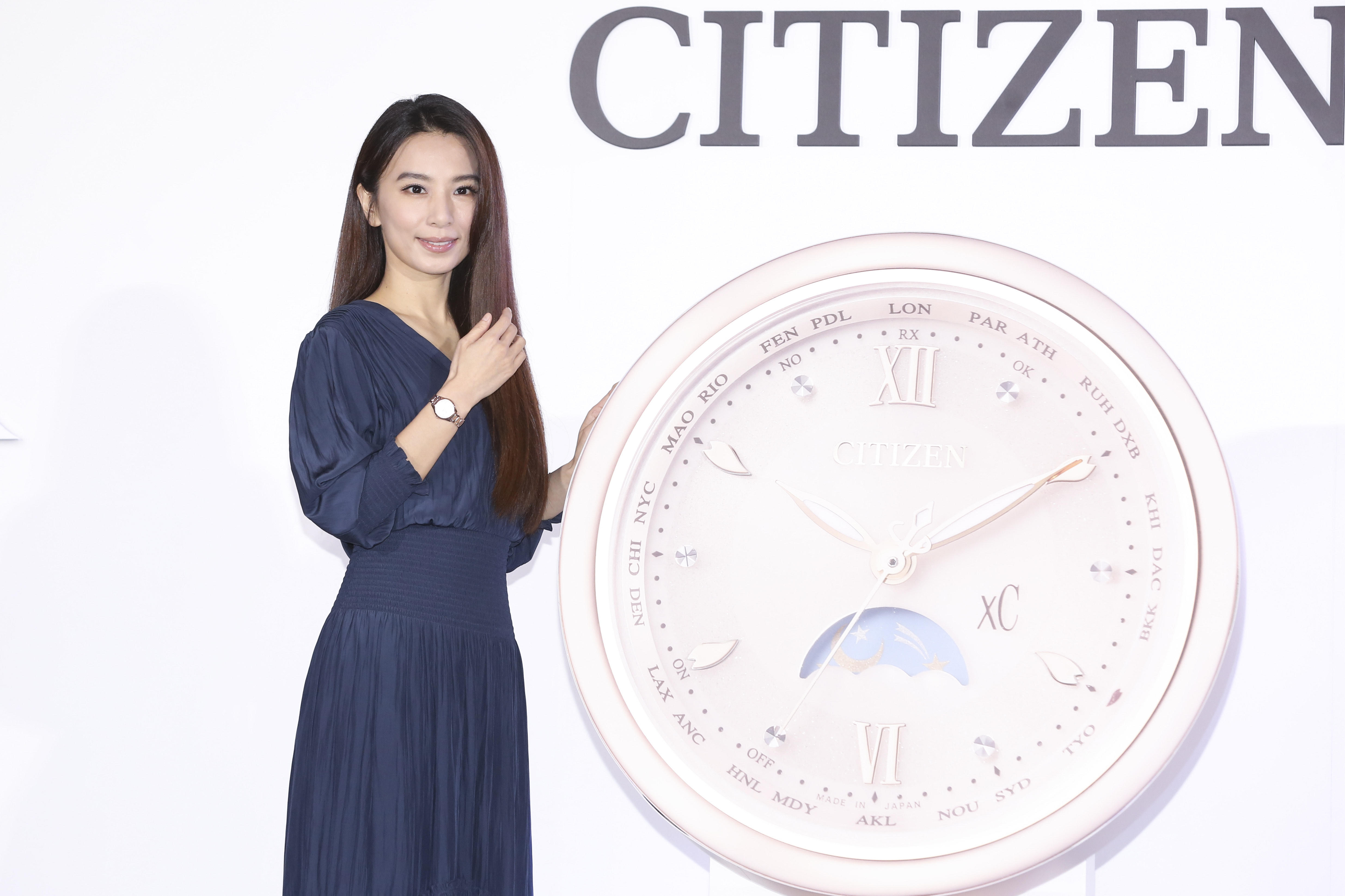 Hebe田馥甄為手錶代言。