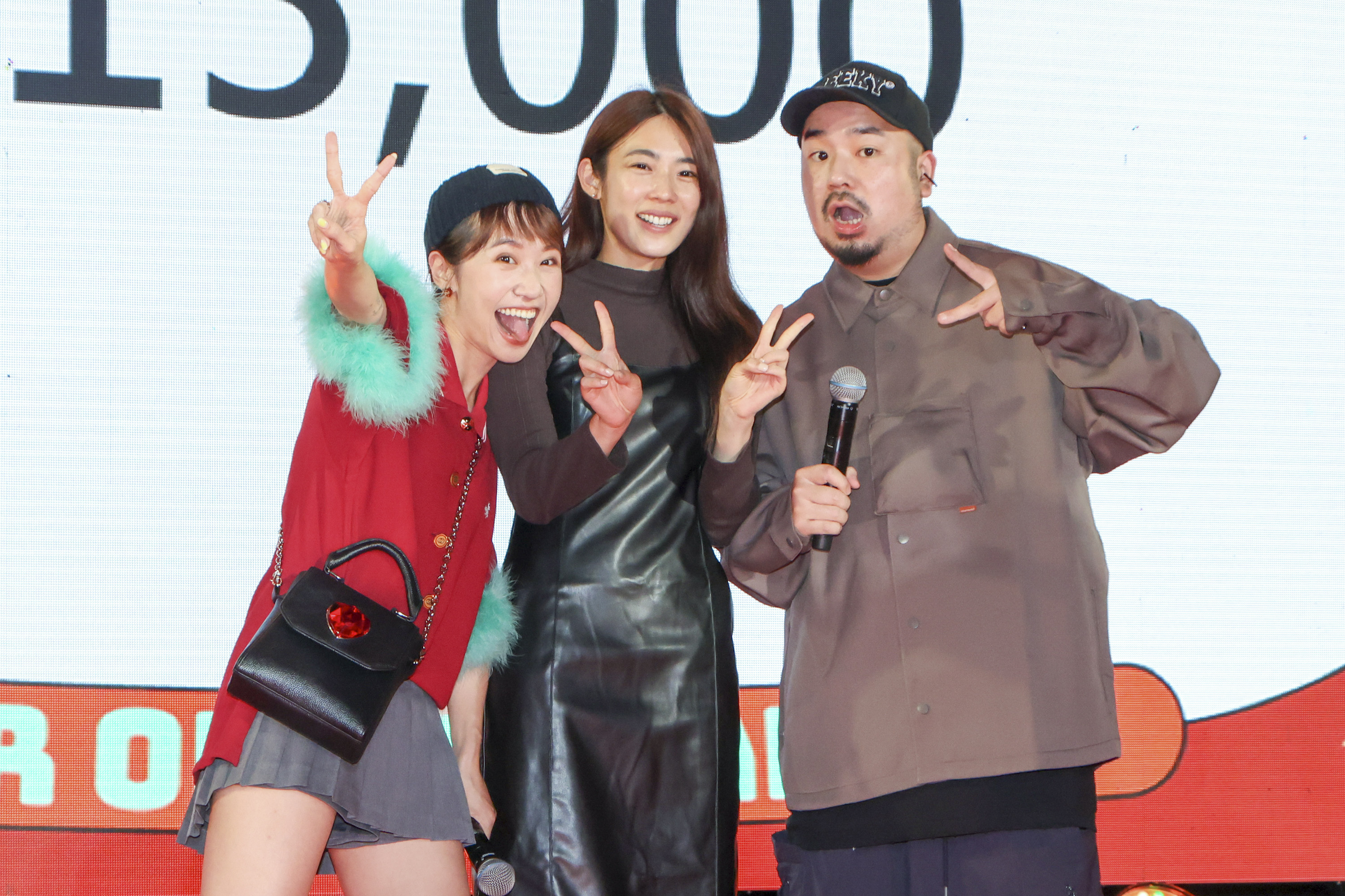 Lulu（左）、阿達（右）分手四年首次同台。