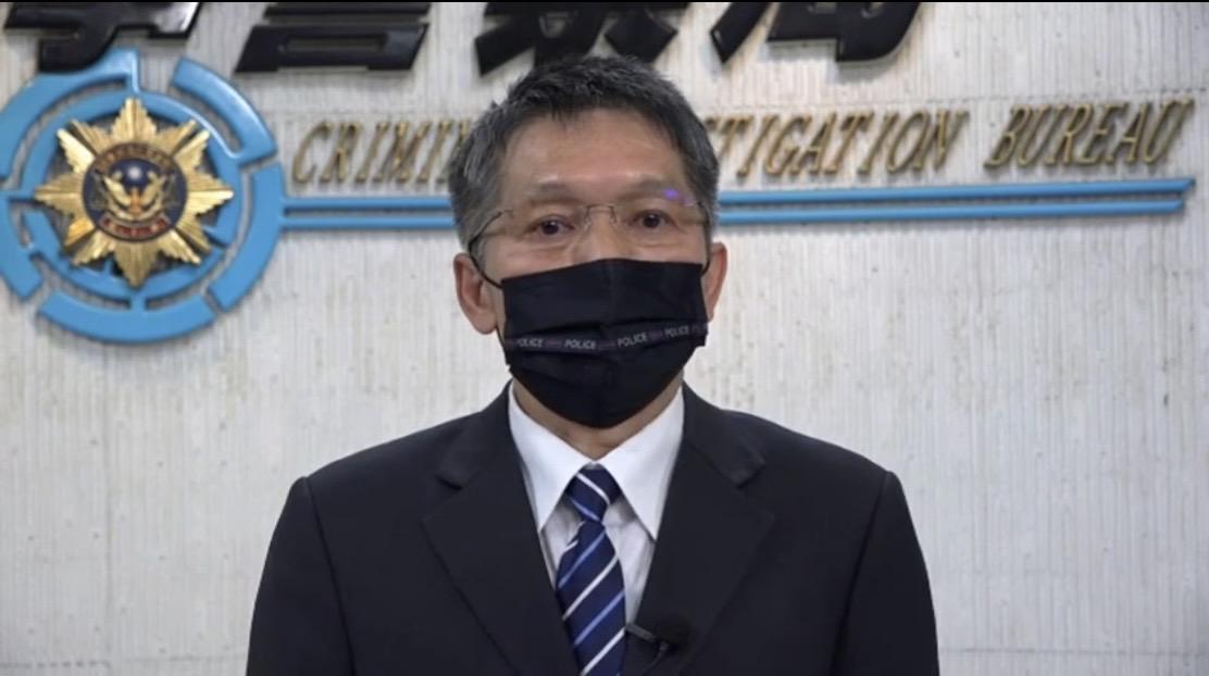 涉足88會館遭拔官的刑事局長黃建榮說,將捍衛清白。(翻攝刑事局官網)
