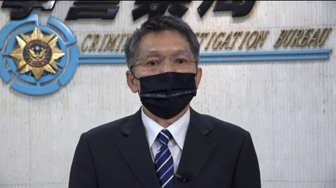 涉足88會館遭拔官的刑事局長黃建榮說，將捍衛清白。（翻攝刑事局官網）