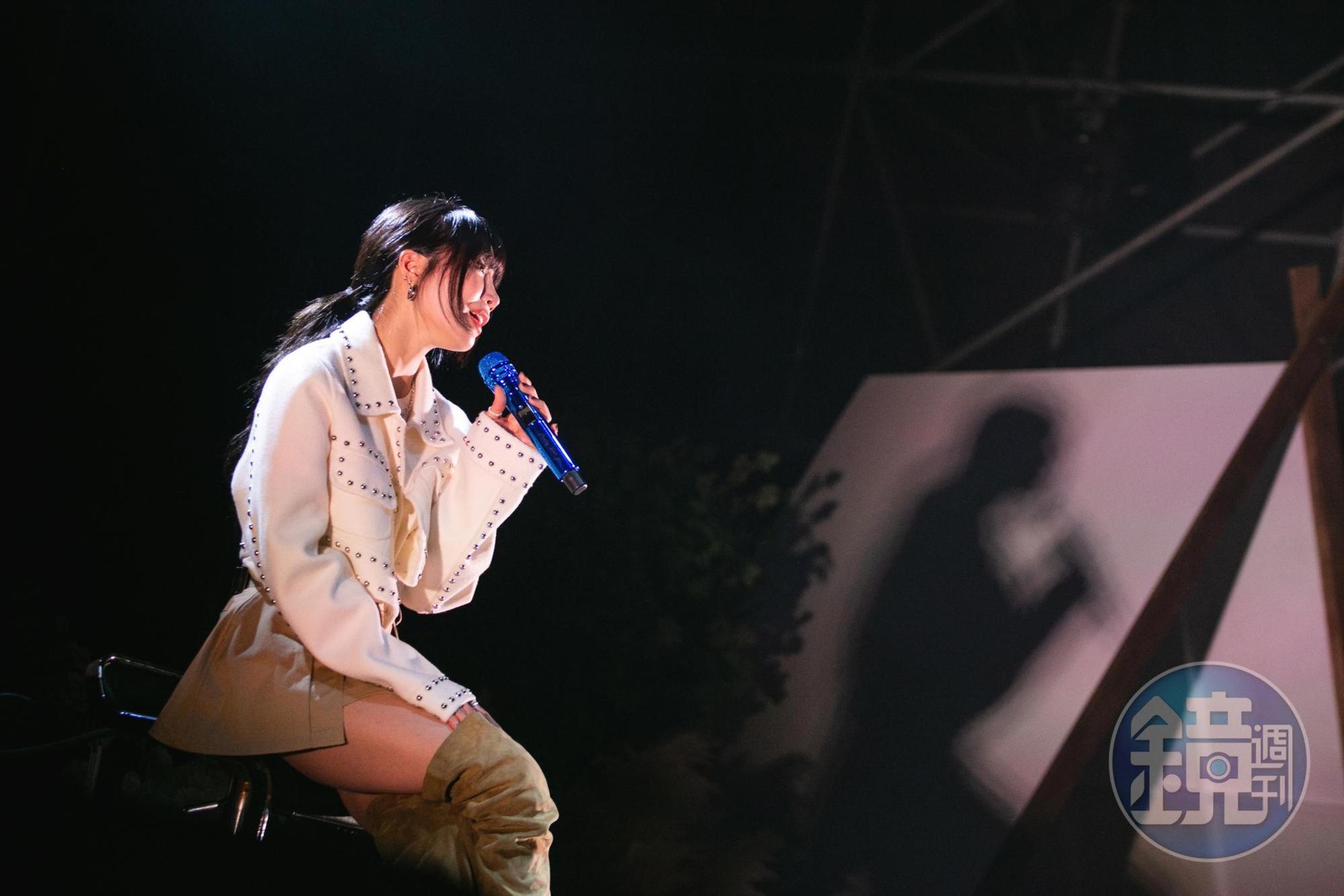 鄭恩地特地演唱電影《月老》主題曲〈如果可以〉。（D-SHOW提供）