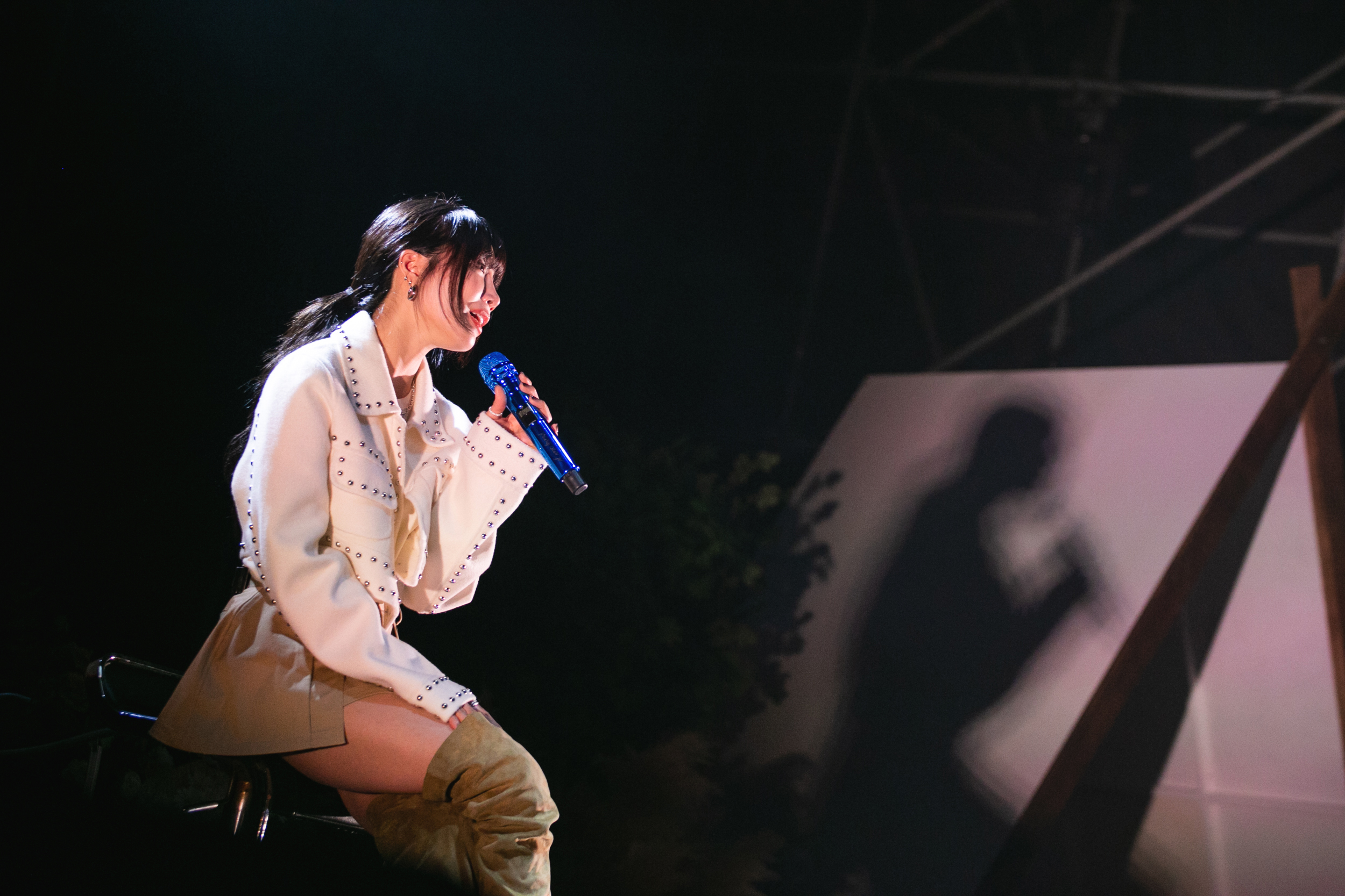 鄭恩地特地演唱電影《月老》主題曲〈如果可以〉。（D-SHOW提供）