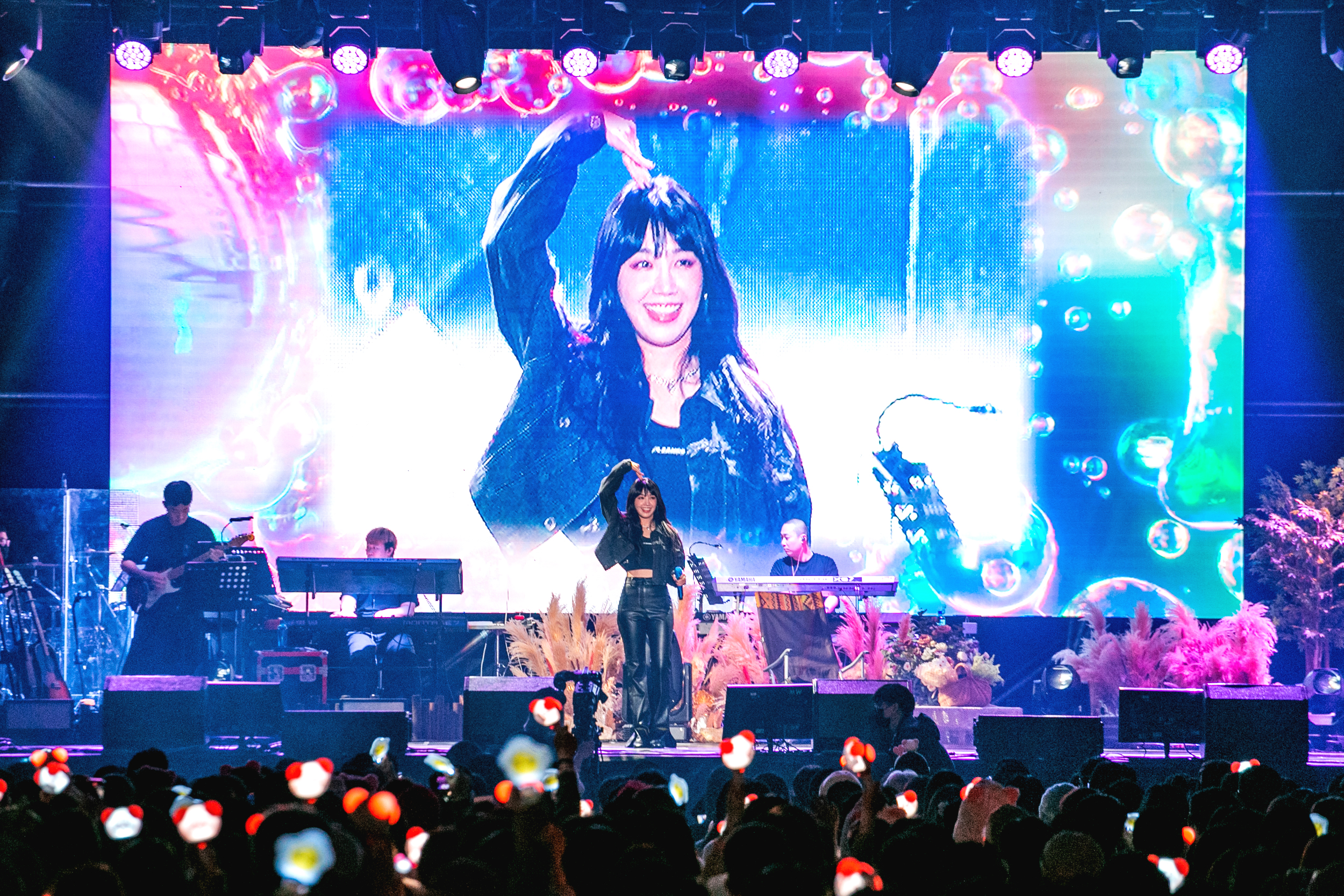 鄭恩地演唱會帶來18首歌曲。（D-SHOW提供）