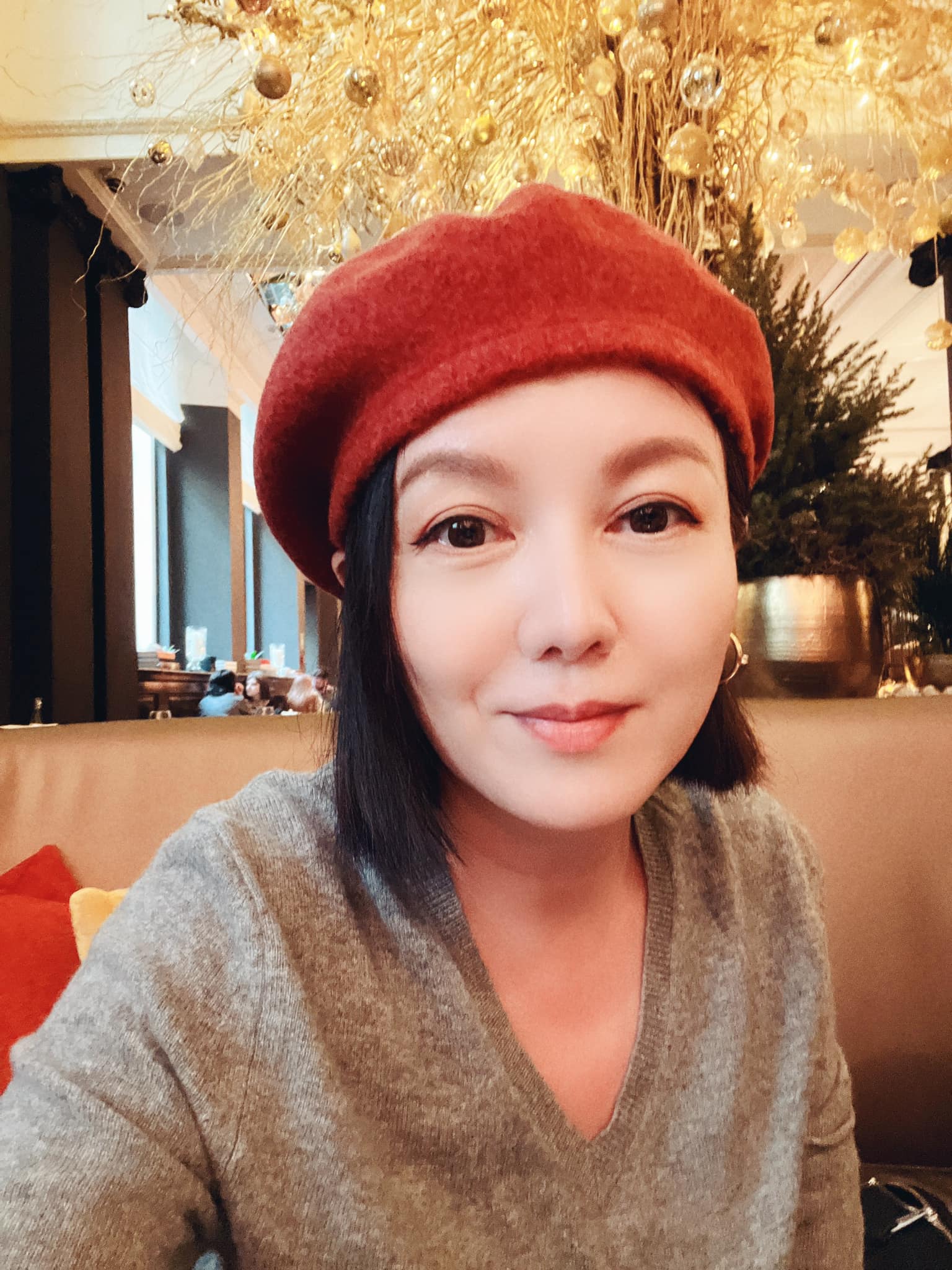 苗可麗到英國探望女兒順便旅行。（苗可麗臉書）